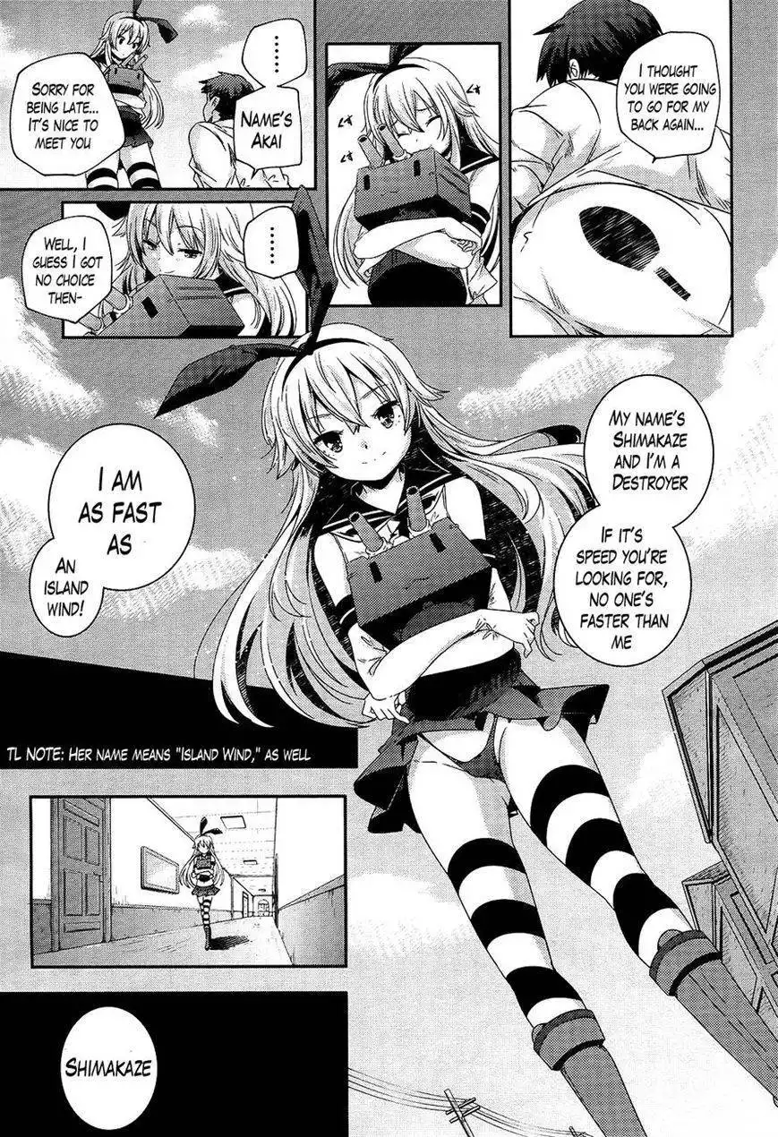 Kantai Collection - Kankore - Shimakaze Tsumujikaze no Shoujo Chapter 1 27